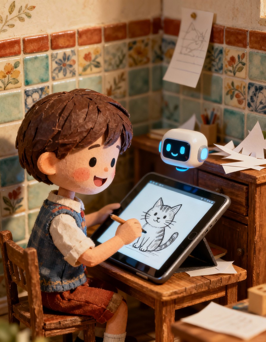 Детска игра за разпознаване на модели и AI обучение